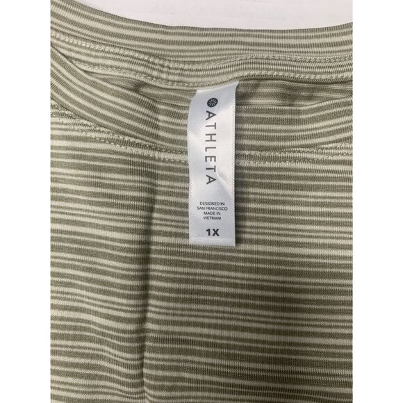 ATHLETA Cloudlight Striped Muscle Tank 1X - Picture 3 of 10